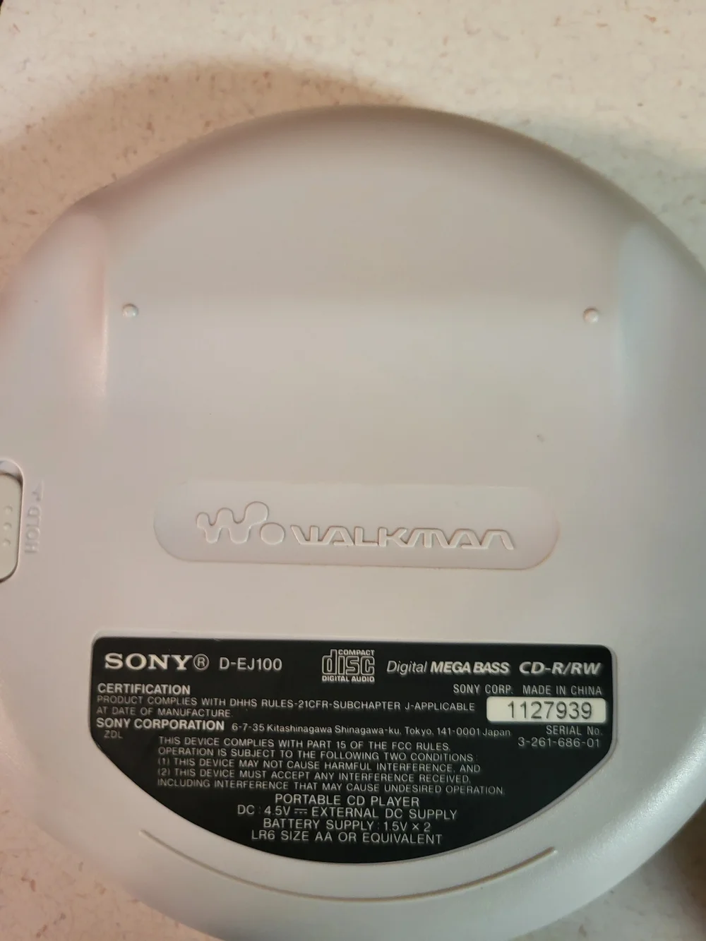 Sony walkman ej100